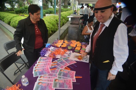 Con diferentes actividades, en el parque Juárez de Xalapa, se informó a niñas y adolescentes sobre la violencia contra las mujeres, cómo detectarla, prevenirla.  