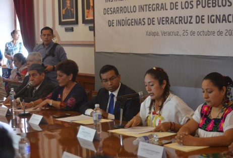 Diputados locales, funcionarios  gobierno y de la AVELI participaron en la instalación del Consejo Consultivo Estatal para el Desarrollo Estatal de los Pueblos y Comunidades de Indígenas de Veracruz de Ignacio de la Llave.