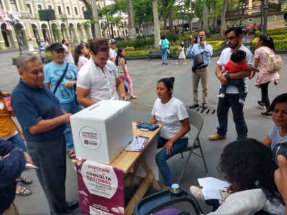 Cabe señalar que ayer, primera jornada de esta encuesta, el estado de Veracruz fue el tercero en cuanto participación, después de la CDMX y el Edomex. 
