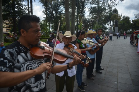 Danzantes de la región de Tantoyuca fueron invitados por el ayuntamiento de Xalapa para mostrar un poco de las tradiciones que se viven en aquel lugar, para los que no pudieron salir de la ciudad  