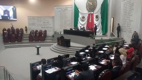 Presidida por la Mesa Directiva de la LXIV Legislatura de Veracruz, inició la sesión de instalación de la LXV Legislatura local. 