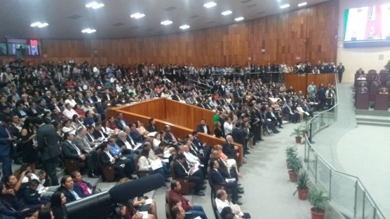 Presidida por la Mesa Directiva de la LXIV Legislatura de Veracruz, inició la sesión de instalación de la LXV Legislatura local. 