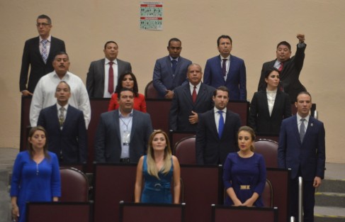Instalación solemne de la nueva legislatura.
