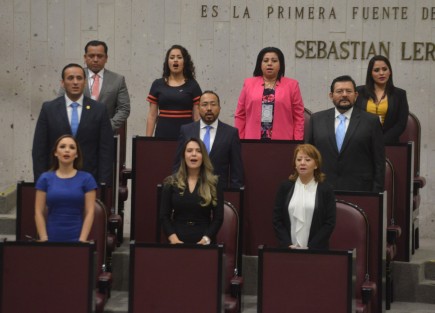 Instalación solemne de la nueva legislatura.