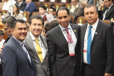 Yunes con los García de Pánuco. 