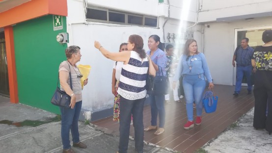Alejandro Encinas, próximo subsecretario de Derechos Humanos, Población y Migración, sostuvo una reunión de carácter privado con integrantes del colectivo Solecito Veracruzano, en la ciudad de  Veracruz.