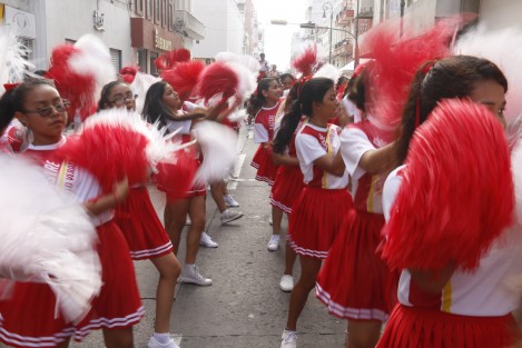 Se celebró el 108 Aniversario de la Revolución Mexicana con un desfile por las principales calles del centro de la ciudad de Veracruz. Participaron escuelas de distintos niveles educativos. 