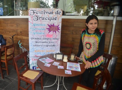 El próximo 25 de noviembre se llevará a cabo la tercera edición del Festival de Trueques e Intercambio en el barrio de Xallitic, así lo dio a conocer Guillermina Yessel Lira Vázquez, quien es parte del comité organizador. 