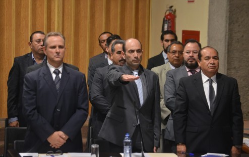 Con la presencia de algunos diputados se llevó acabo la comparecencia del secretario  de Desarrollo Agropecuario, Rural y Pesca, William Charvel Kuri Ceja.  