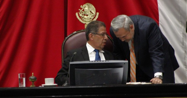 Sesión del Congreso de Veracruz. 