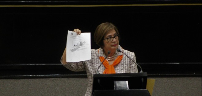 Sesión del Congreso de Veracruz. 
