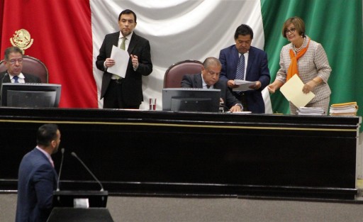 Sesión del Congreso de Veracruz. 