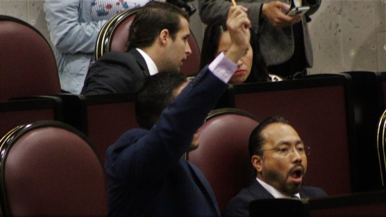 Sesión del Congreso de Veracruz. 