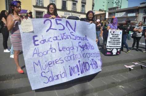 Esperan que con el cambio de gobierno se activen las políticas públicas y se logre erradicar la violencia contra las mujeres. 