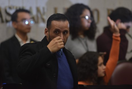 Para no variar, durante esta sesión algunos diputados también se agarraron del moco. 
