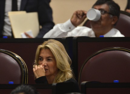 Para no variar, durante esta sesión algunos diputados también se agarraron del moco. 