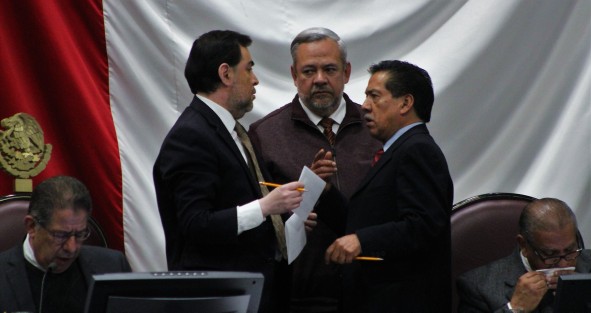 Aspectos de la Sesión de la LXV Legislatura realizada el martes 27 de noviembre de 2018.
