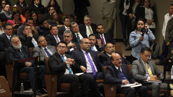 Compareció ante diputados el Secretario de Gobierno, Rogelio Franco Castán.  