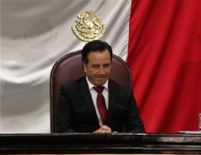 El Ing. Cuitláhuac García Jiménez rindió protesta como Gobernador Constitucional de Veracruz para el periodo 2018 - 2024. 