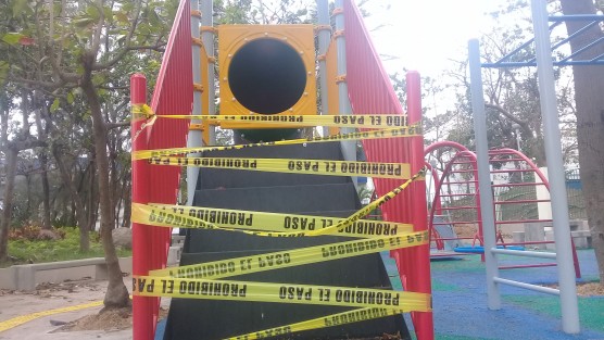 Cerrados por el momento se encuentran los juegos del Parque Inclusivo de la ciudad de Veracruz, en el que se invirtieron 14 mdp para su construcción. El lugar fue inaugurado apenas el pasado 22 de noviembre.
