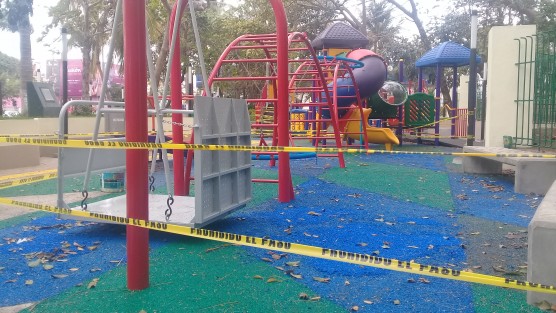 Cerrados por el momento se encuentran los juegos del Parque Inclusivo de la ciudad de Veracruz, en el que se invirtieron 14 mdp para su construcción. El lugar fue inaugurado apenas el pasado 22 de noviembre.