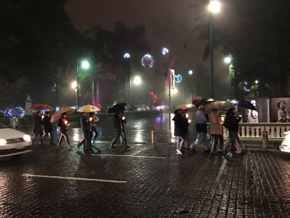 Noche xalapeña,pero también noche guadalupana. 