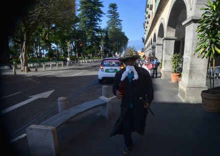 Desde temprana hora grupos de jóvenes vestidos de viejitos, bebés, lobos y demás personajes recorren las calles de Xalapa con botes y palos  despidiendo el año viejo,  y pidiendo cooperación  para celebrar el año nuevo.  