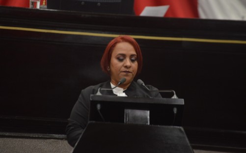 La diputada Adriana Esther Martínez Sánchez, puso a consideración del Pleno de la LXV Legislatura del Estado una Iniciativa con proyecto de Decreto para reformar Código de Procedimientos Administrativos para prevenir aquellas situaciones en que se presenta un cambio, sustitución o relevo de autoridades. 
