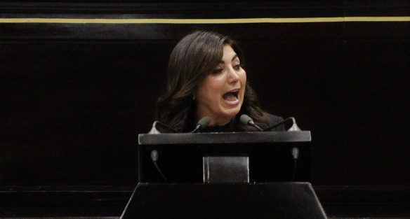 A nombre de los diputados de los partidos Revolucionario Institucional (PRI) y Verde Ecologista de México (PVEM),  la legisladora Erika Ayala Ríos, presentó ante al Pleno de la LXV Legislatura del Estado, y durante la Décimo Segunda Sesión Ordinaria, una Iniciativa de Decreto que reforma el Artículo 61 de la Ley Orgánica del Municipio Libre.