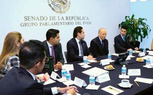 El Partido Verde avaló desde el Senado de la República el nombramiento del Fiscal General de la República, Doctor Alejandro Gertz Manero quien se convierte en el primer titular del cargo tras las reformas Constitucionales aprobadas por el Congreso de la Unión.   