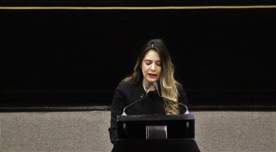 La diputada Montserrat Ortega Ruiz, del Grupo Legislativo del PAN, presentó la iniciativa que busca reformar la ley a fin de crear la Comisión de Atención de los Derechos de las Personas con Discapacidad. 