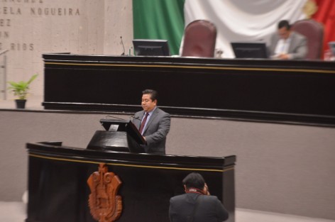 El diputado Eric Domínguez Vázquez presentó una iniciativa con Proyecto de Decreto que reforma la fracción XXIX del artículo 18 de la Ley Orgánica del Poder Legislativo la cual propone armonizar la ley a la Constitución respecto a facultades fiscalizadoras.  