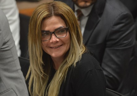 Diputada María Josefina Gamboa robó reflectores al fiscal.