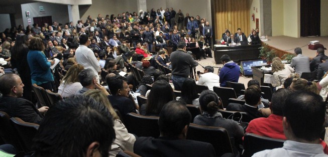 Aspectos de la comparecencia de Fiscal Jorge Winckler en el Congreso del Estado.  