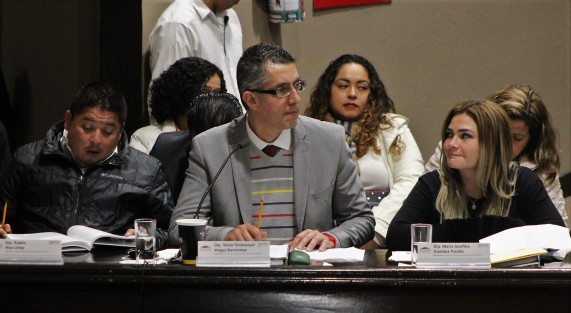 Aspectos de la comparecencia de Fiscal Jorge Winckler en el Congreso del Estado.  