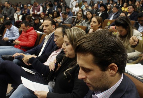 Aspectos de la comparecencia de Fiscal Jorge Winckler en el Congreso del Estado.  