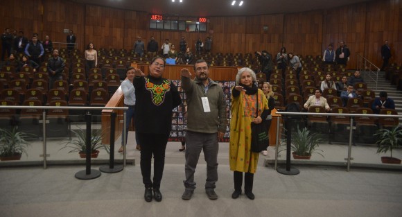 Rosa de Belén González, Víctor Guzmán y María Elena Gutiérrez rindieron protesta como integrantes del consejo estatal ciudadano, órgano del mecanismo estatal de coordinación en materia de búsqueda de personas.
