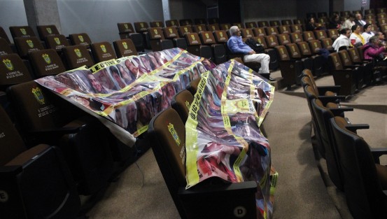 a cabo en el auditorio Sebastián Lerdo de Tejada del Congreso del Estado el conversatorio <em>Los Desaparecidos en Veracruz</em>, organizado por la Canacintra-Xalapa.  