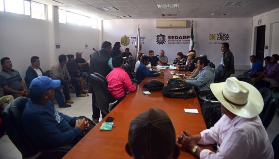 Pescadores de la zona sur del estado, se reunieron con autoridades de SEDARPA, para demandar que se les deje trabajar sin ser reprendidos, ya a que algunos de sus permisos ya expiraron y quieren seguir trabajado.