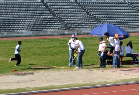 En las instalaciones del estadio Heriberto Jara Corona se realizaron  los juegos deportivos escolares de la educación básica 2018-2019, en su etapa de inspección 20 Xalapa sur, en la cual participaron varias instituciones educaticvas de la capital.  
