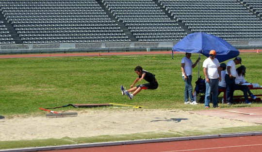 En las instalaciones del estadio Heriberto Jara Corona se realizaron  los juegos deportivos escolares de la educación básica 2018-2019, en su etapa de inspección 20 Xalapa sur, en la cual participaron varias instituciones educaticvas de la capital.  