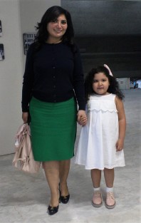 La diputada Érika Ayala acudió al Palacio Legislativo acompañada de su sobrina para mostrarleel sitio donde trabaja su tía favorita. 
