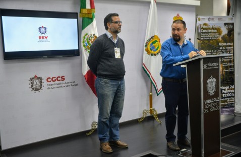 La Secretaría de Educación de Veracruz (SEV) presentó la Primera Temporada de Conciertos de la Orquesta Sinfónica del Instituto Superior de Música del Estado de Veracruz (ISMEV), del 24 de febrero al 7 de julio. 