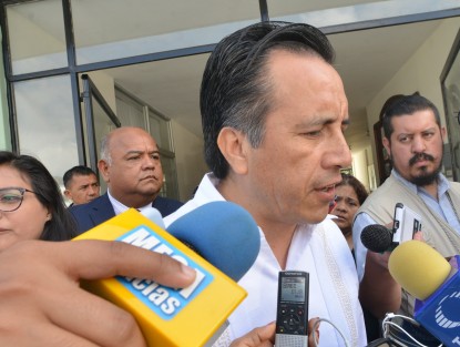 El gobernador de Veracruz, Cuitláhuac García, responsabilizó directamente al Fiscal del estado por la inseguridad del estado, y dijo que hasta hoy no ha detenido a nadie en el caso de la empresaria muerta en Coatzacoalcos.  