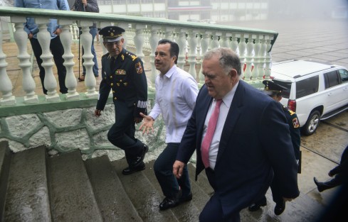 Así como el presidente del Tribunal Superior de Justicia del Estado de Veracruz, magistrado Edel Humberto Álvarez Peña