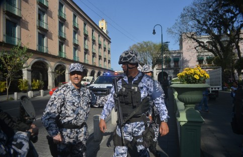 Elementos la policía Naval realizarán labores  de vigilancia en Xalapa, son alrededor de 200 elementos los que harán esta labor.