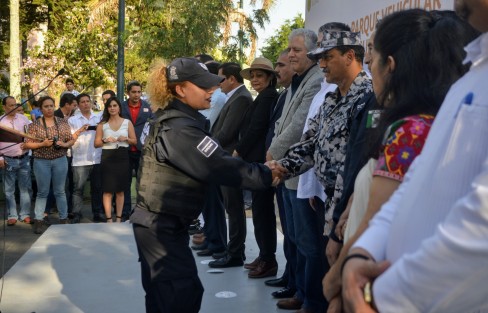 Elementos la policía Naval realizarán labores  de vigilancia en Xalapa, son alrededor de 200 elementos los que harán esta labor.