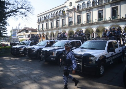Elementos la policía Naval realizarán labores  de vigilancia en Xalapa, son alrededor de 200 elementos los que harán esta labor.