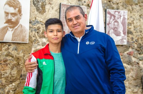 Marco Antonio Hernández Hernández se siente seguro y preparado para desempeñar un buen papel en la competencia y se dijo sentir orgulloso porque pondrá en alto a su municipio que es Teocelo.  