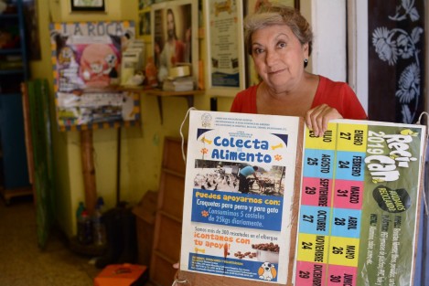 La asociación protectora de animales, La Roca A.C., a cargo de la señora Norma Cortina, exhorta a la ciudadanía en general a donar, ya sea en especie o en efectivo, para poder alimentar a los más de 400 ejemplares caninos que con los que cuenta su albergue.  